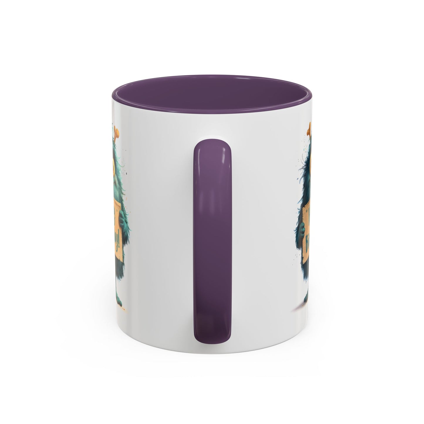 Birthday Mug - Birthday Sign Monster