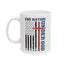 4th of July Mug - One Nation Under God Flag Cross
