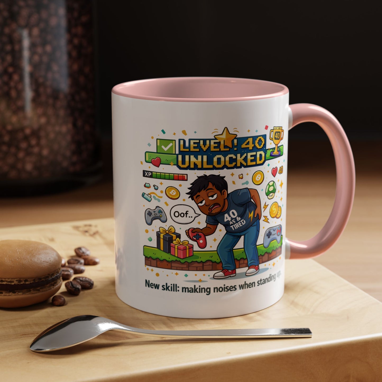 Birthday Mug - Level 40 Unlocked