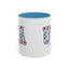 4th of July Mug - USA EST 1776 Floral