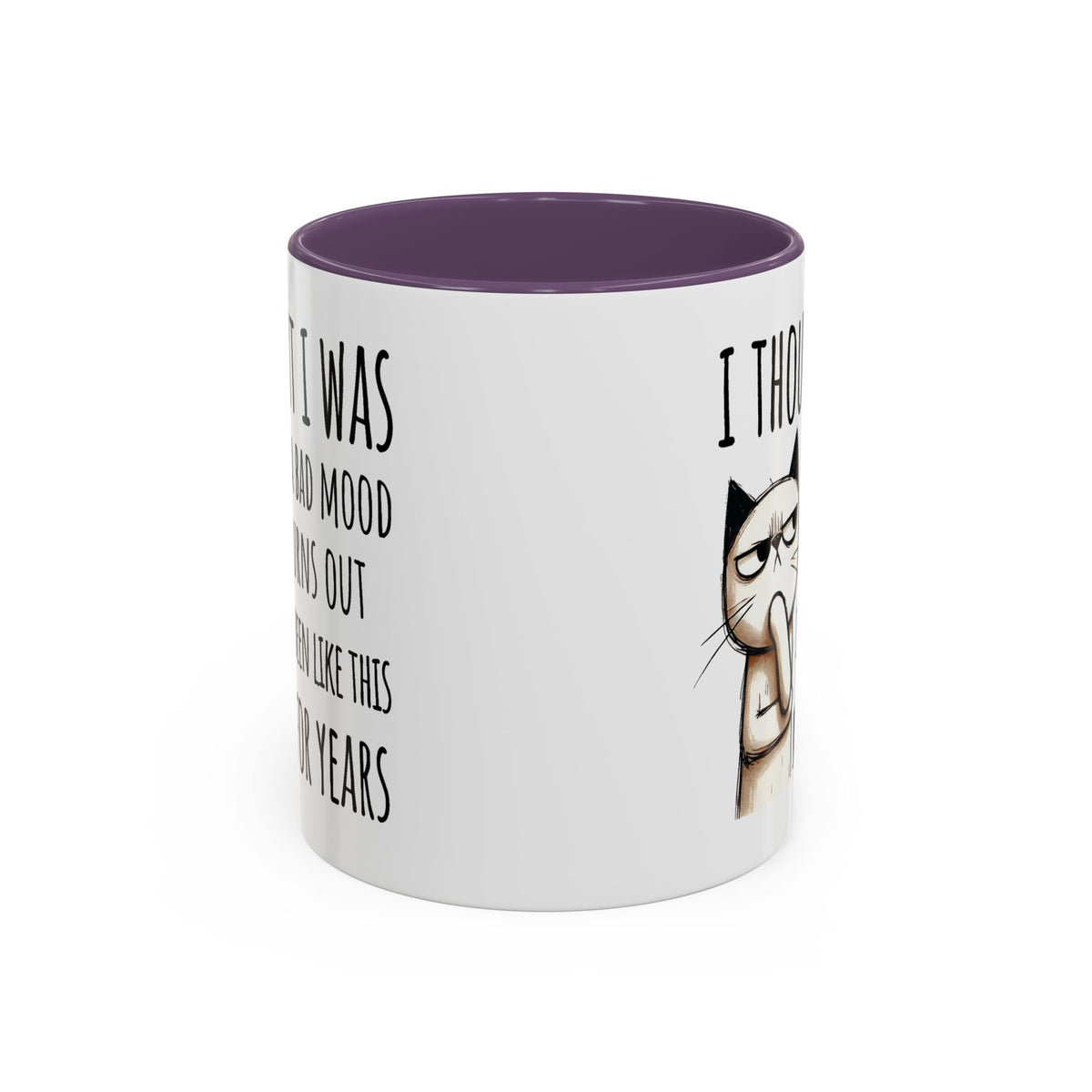 Adult Mug - I Thought I Was In A Bad Mood