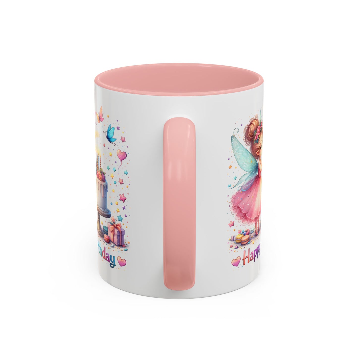 Birthday Mug - Fairy Butterflies