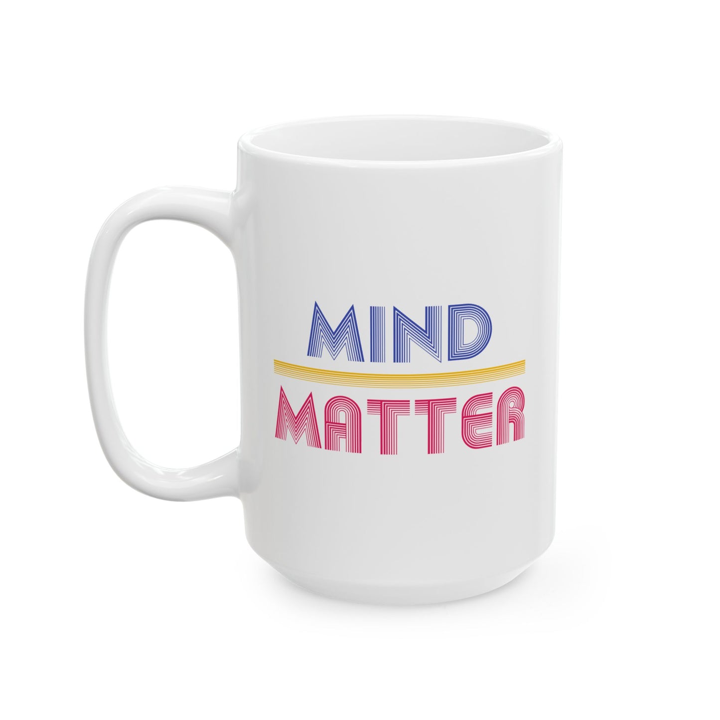 Wellness Mug - Mind Over Matter Retro