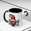 Christmas Mug - Gnome with Christmas Wreath