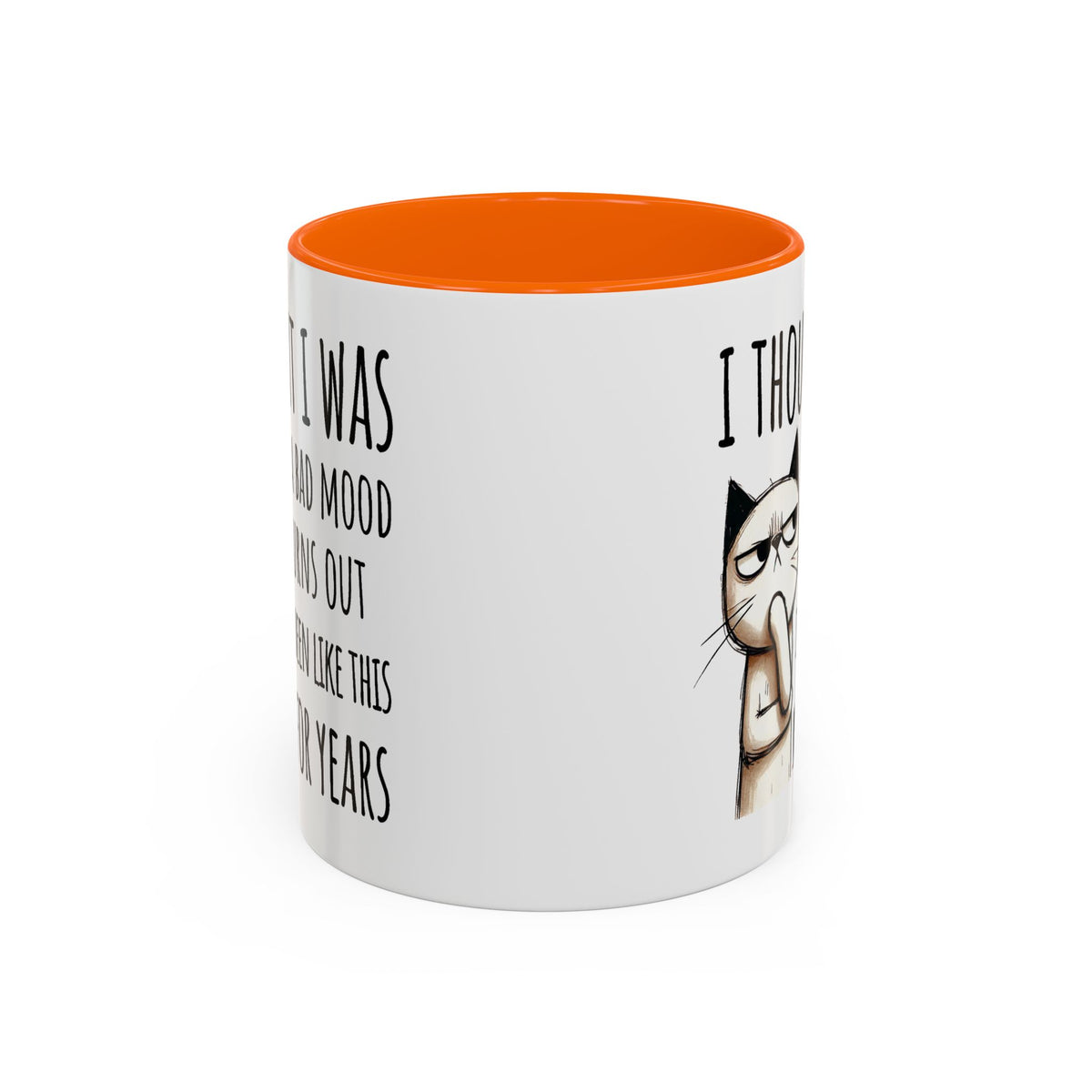 Adult Mug - I Thought I Was In A Bad Mood