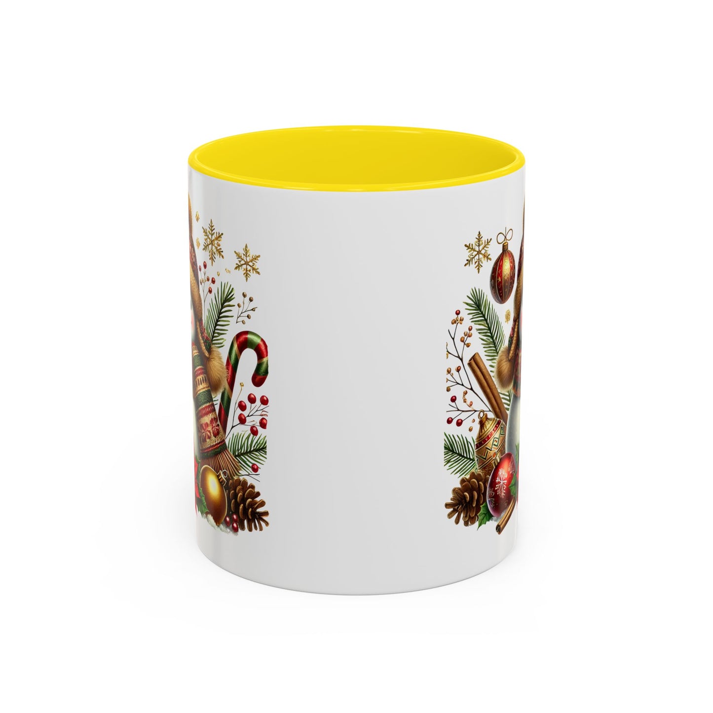 Christmas Mug - Gold Snowman