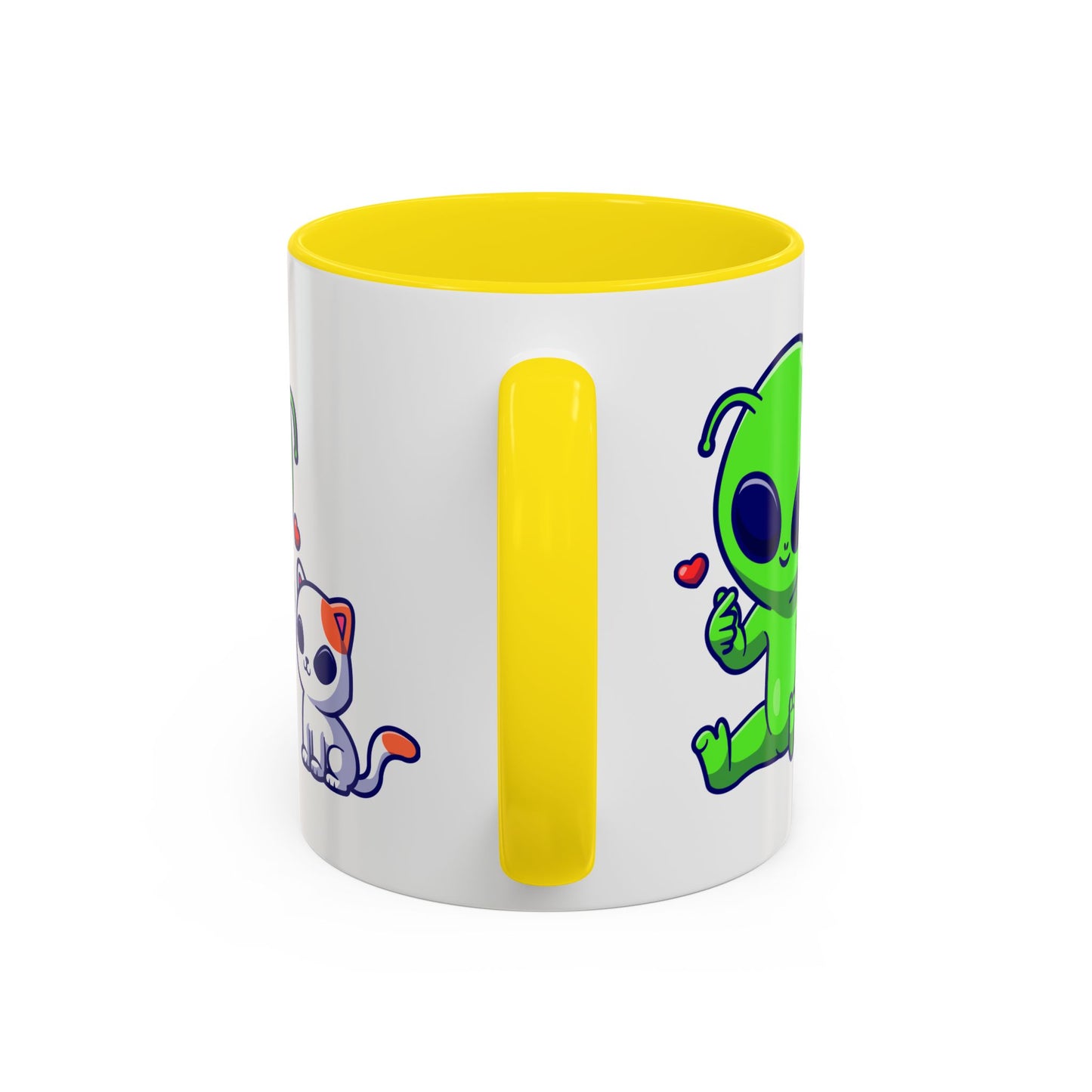 Alien Mug - Cute Alien Cat