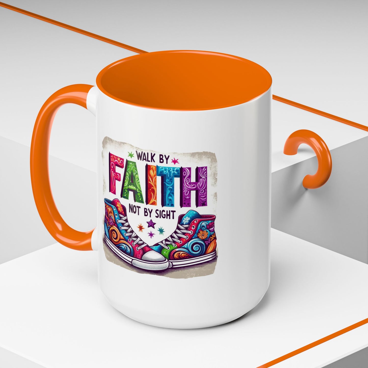 Religious Mug - Walk By Faith