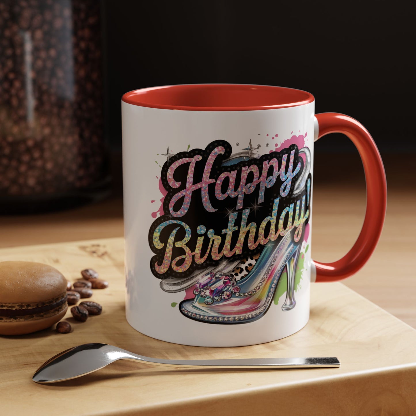 Birthday Mug - Glitter Shoes