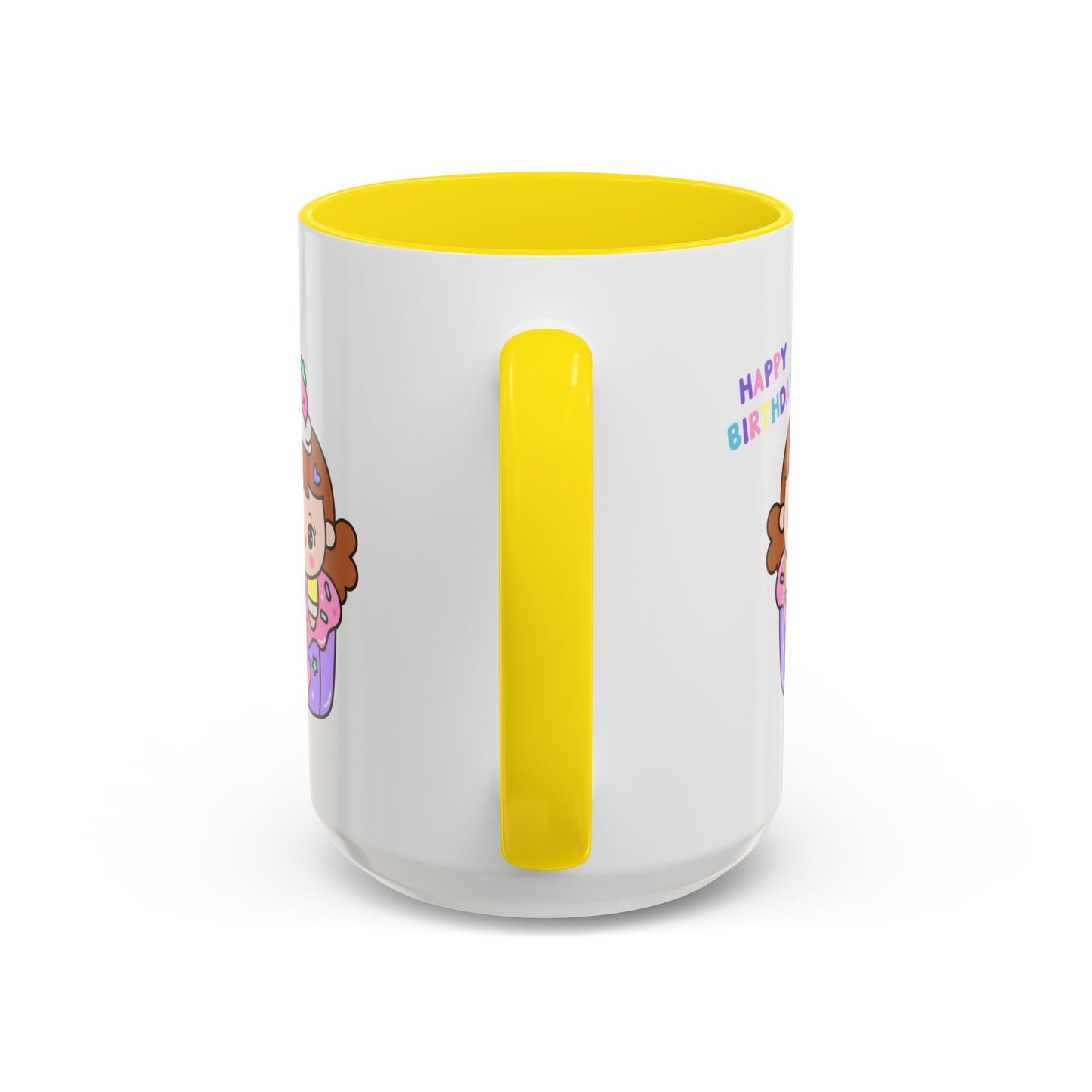 Birthday Mug - Cute Girl Cupcake