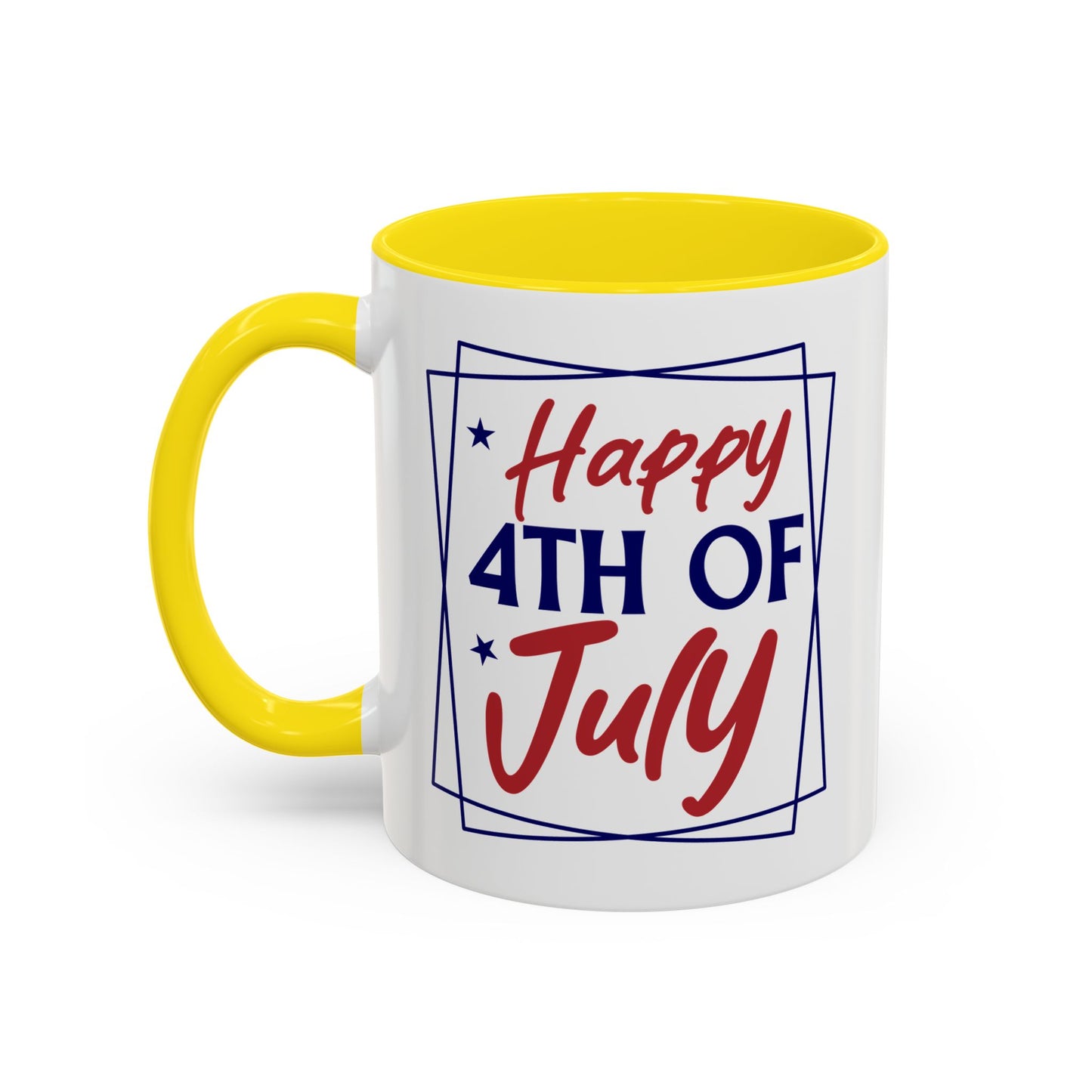 4th of July Mug - Happy Fourth of July Frames