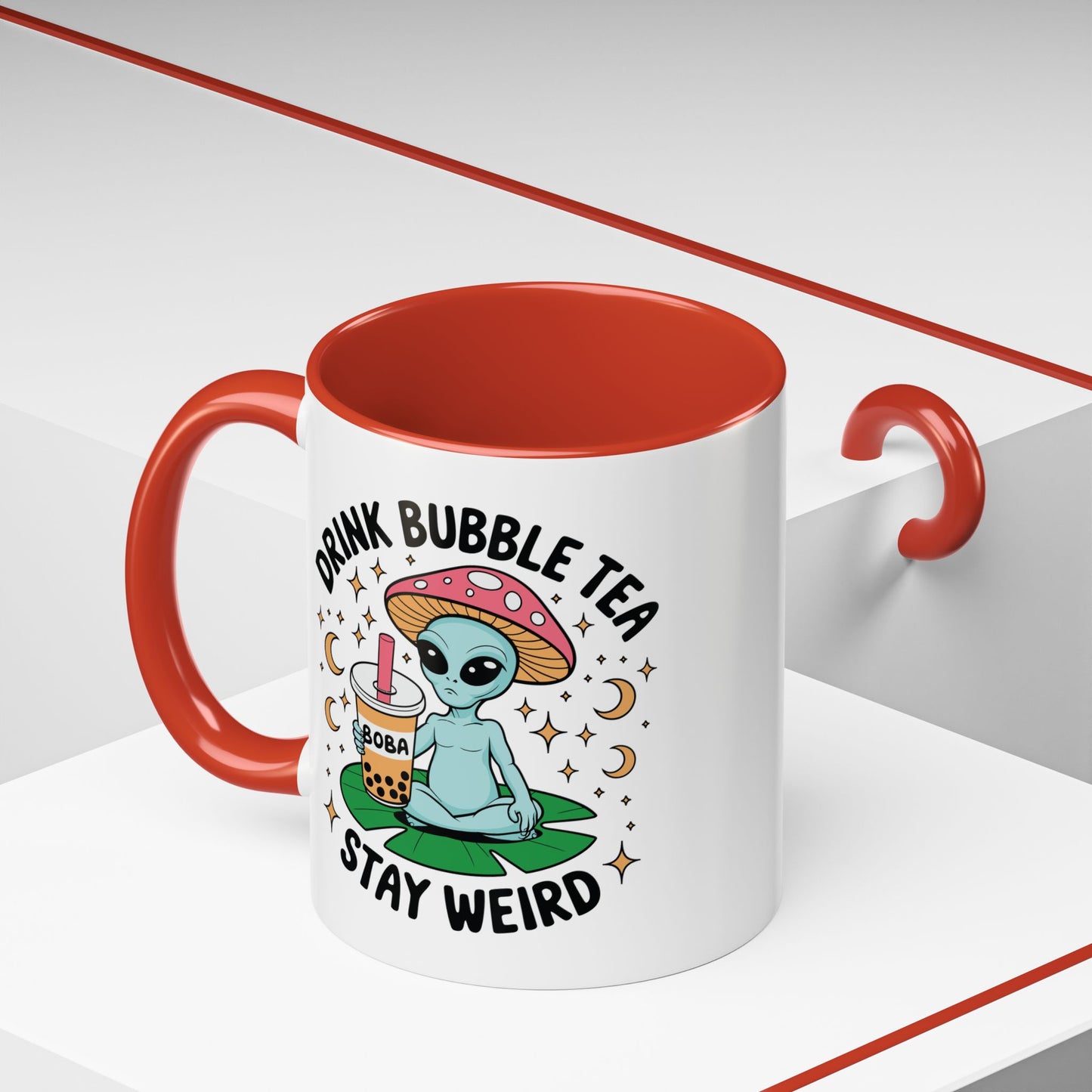 Alien Mug - Drink Bubble Tea