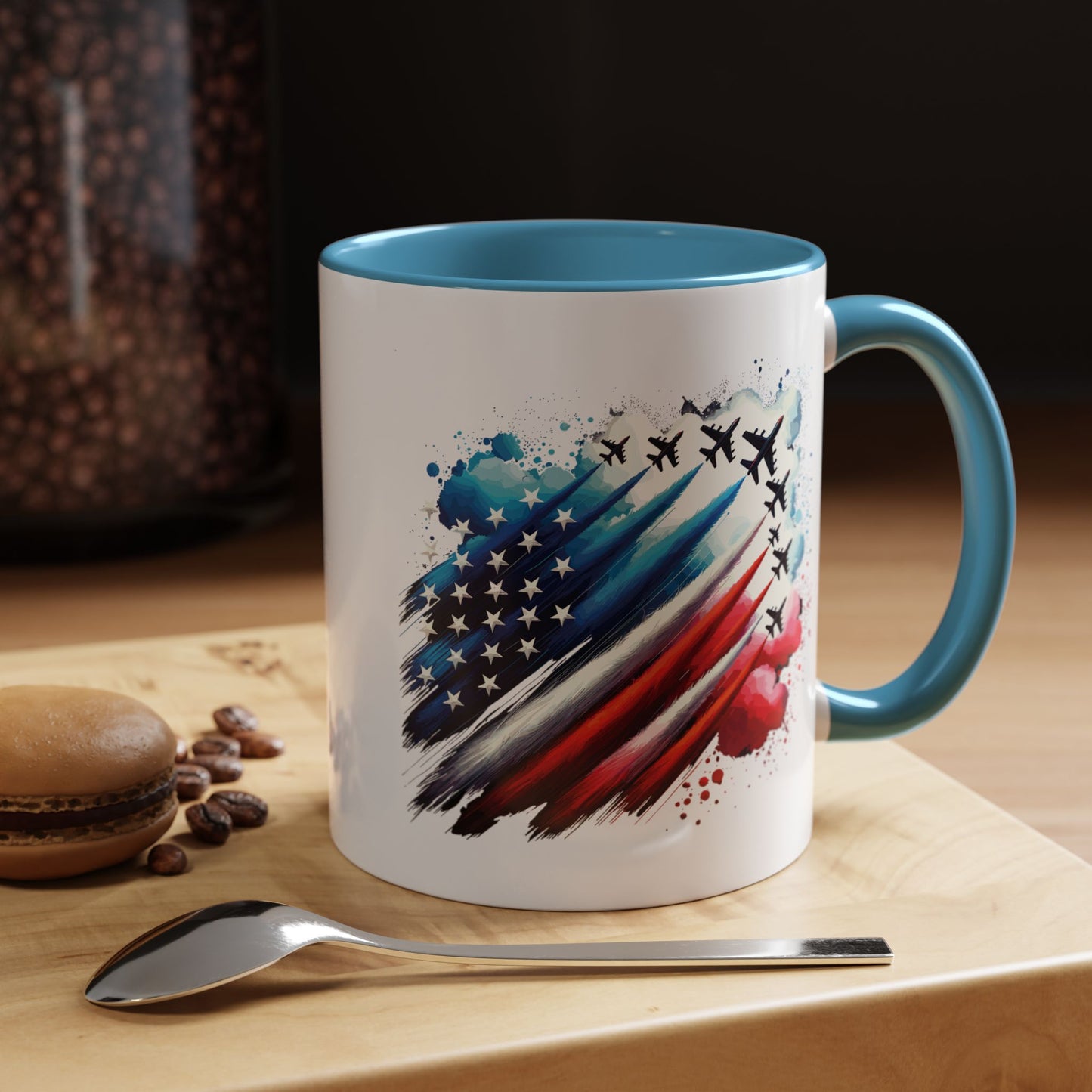 4th of July Mug - Fighter Jets USA Patriotic