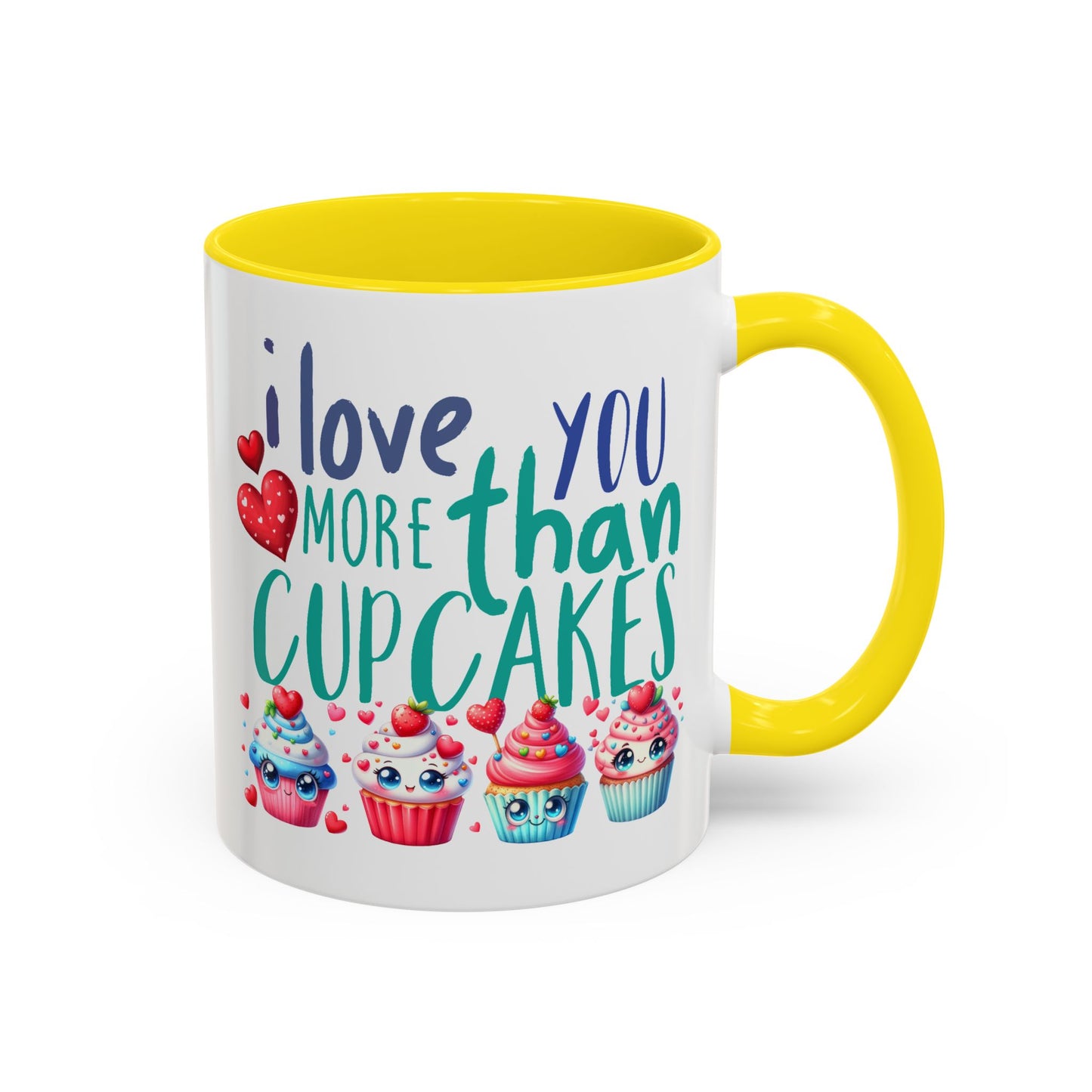 Anniversary Mug - I Love You More Than Cupcakes
