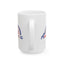 4th of July Mug - America Patriotic Rainbow