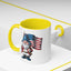 4th of July Mug - American Gnome 4