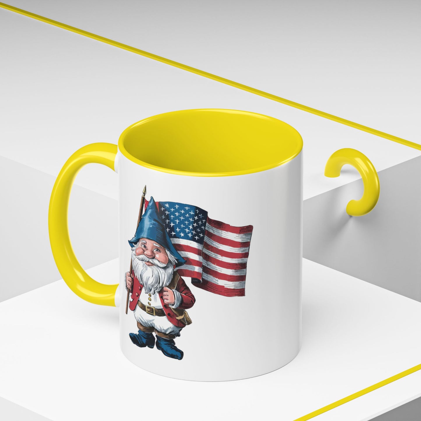 4th of July Mug - American Gnome 4