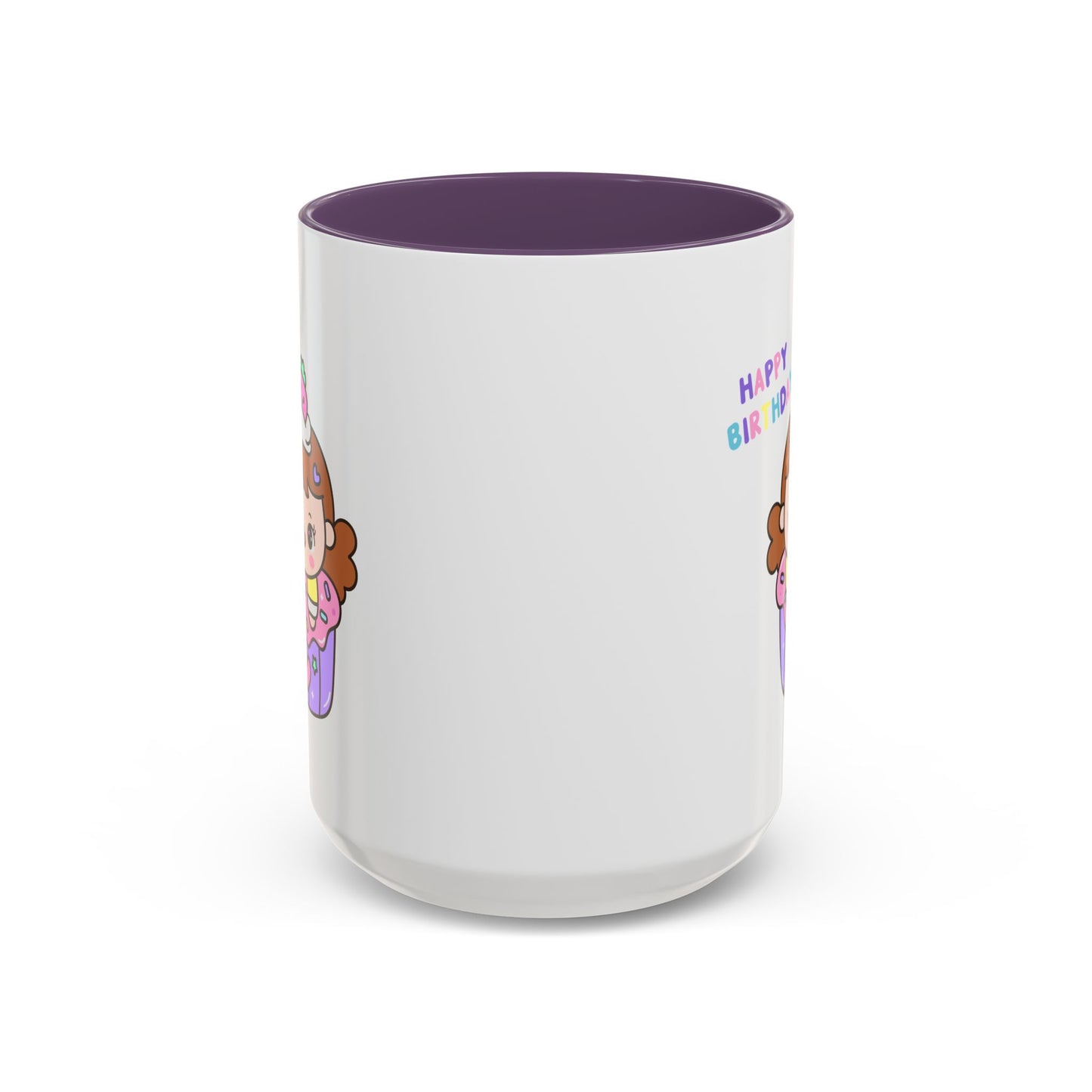 Birthday Mug - Cute Girl Cupcake