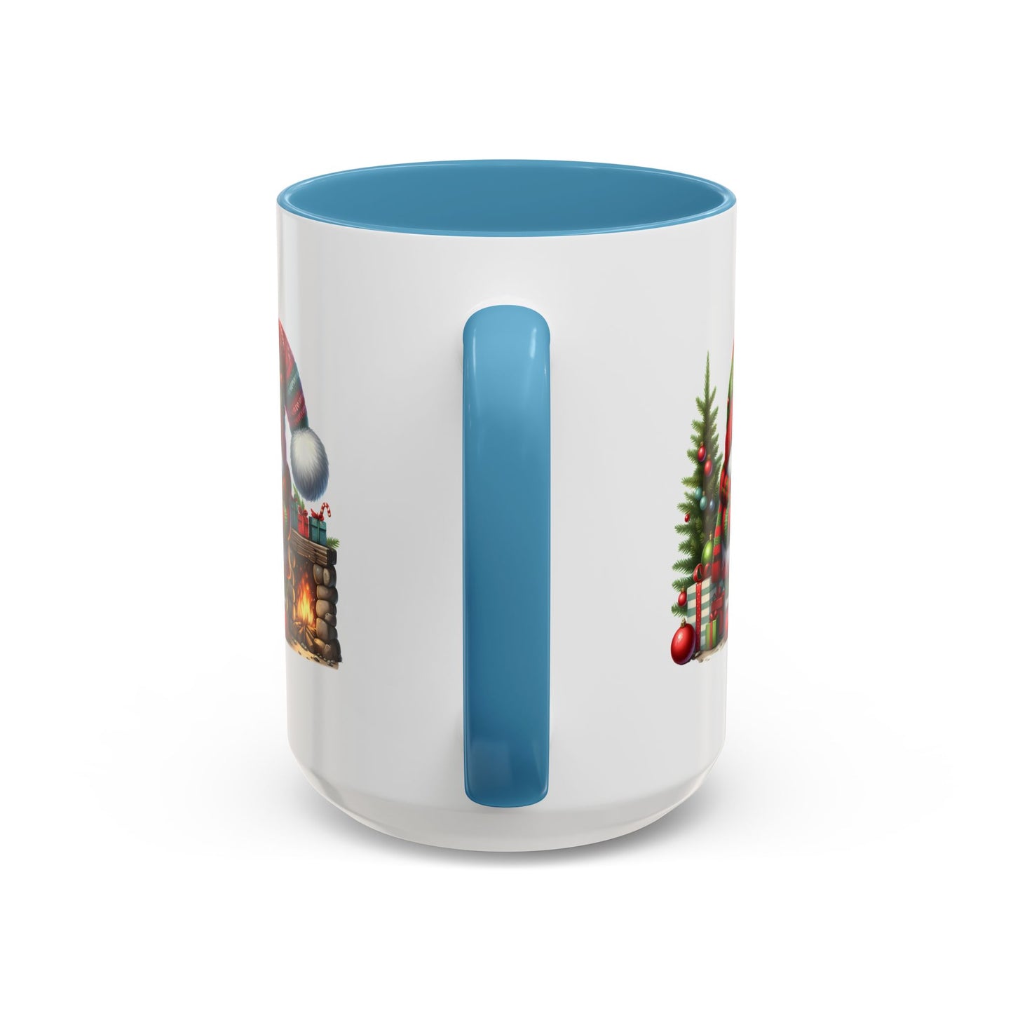Christmas Mug - Gnome Fireplace