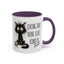 Humor Mug - Living That Nine Lives
