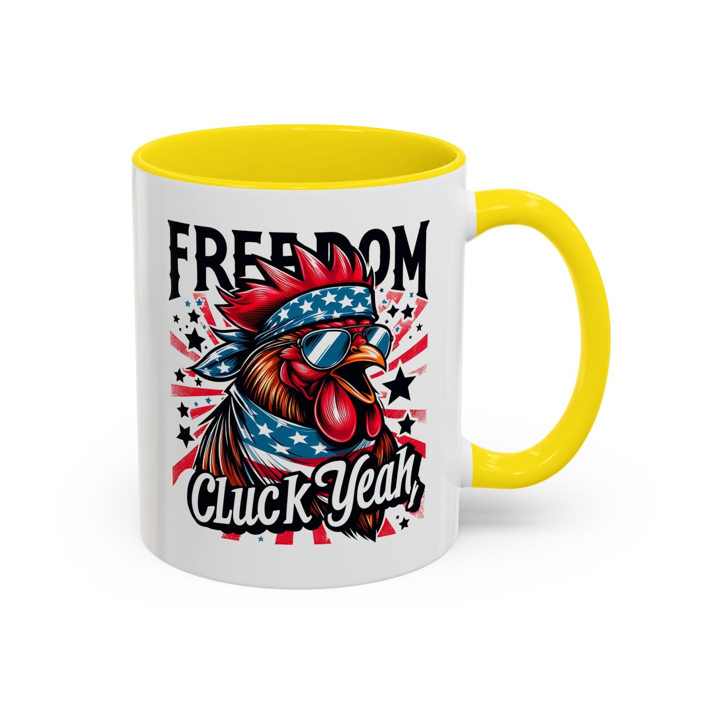 4th of July Mug - Freedom Cluck Yeah!
