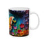 Artistic Mug - Colorful Butterflies 3