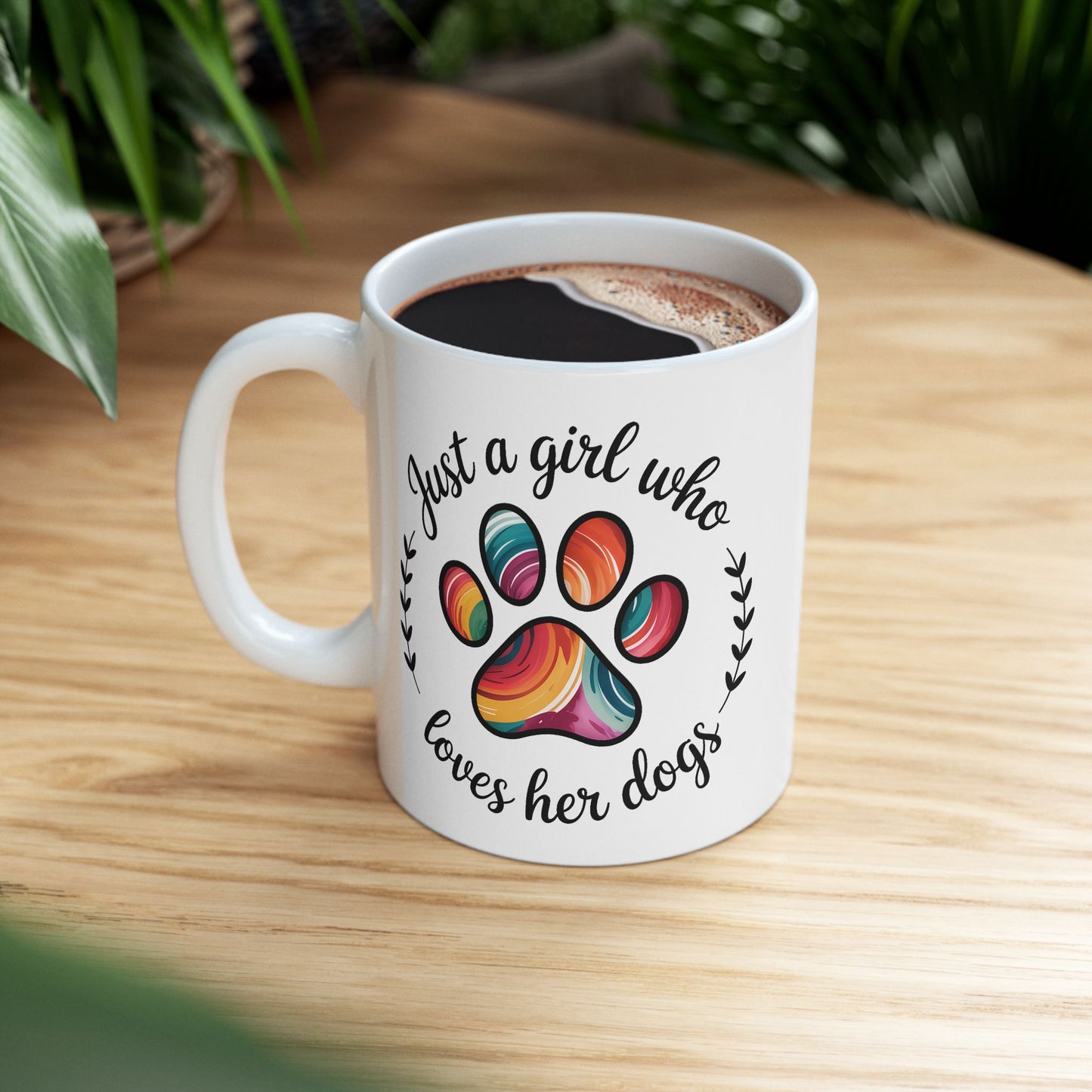 Animal Mug - Just a Girl Who Loves Her Dogs