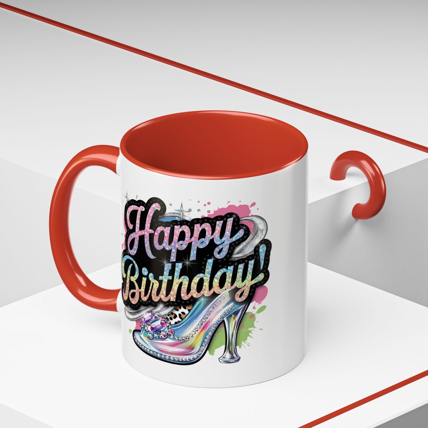 Birthday Mug - Glitter Shoes