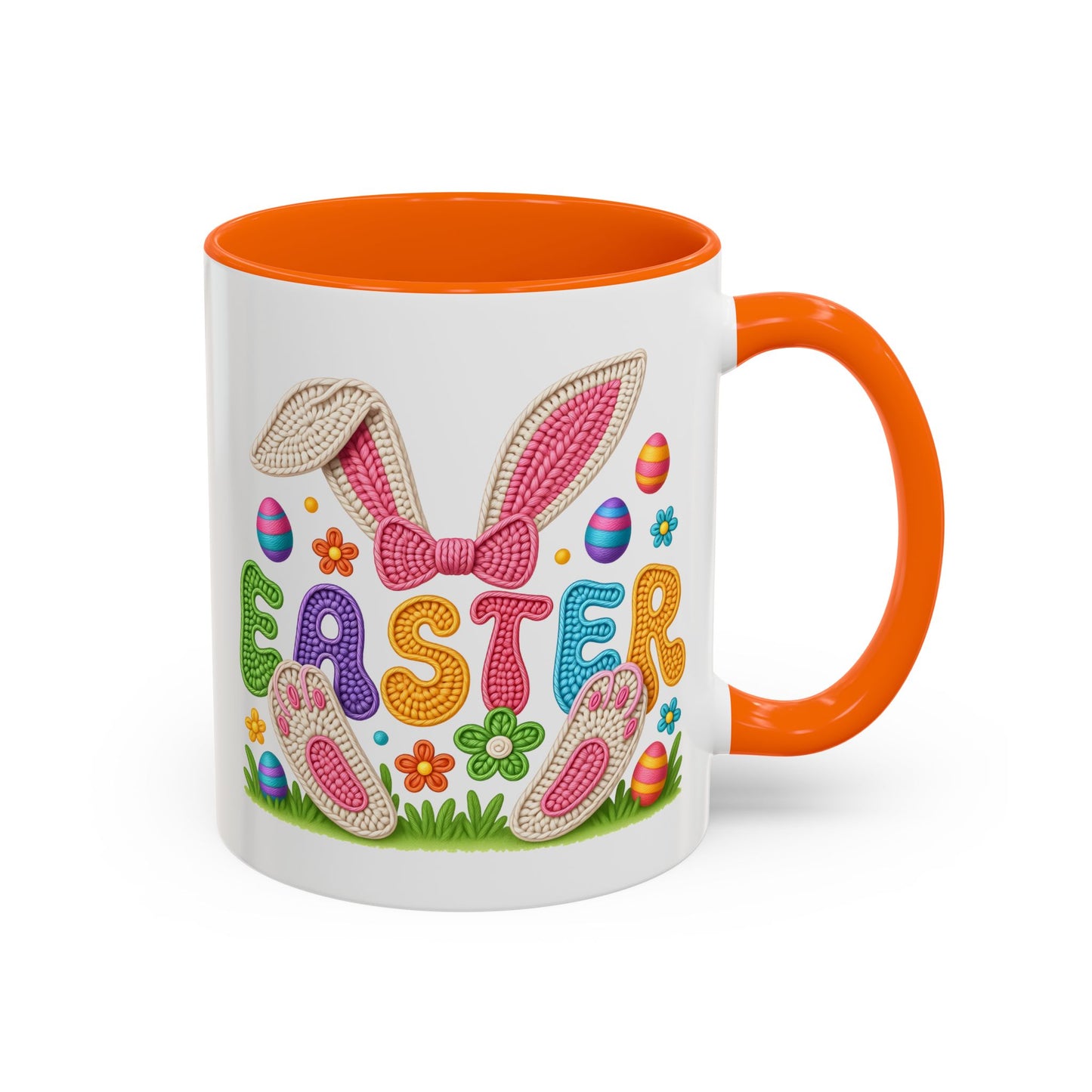 Easter Mug - Yarn Easter Bunny