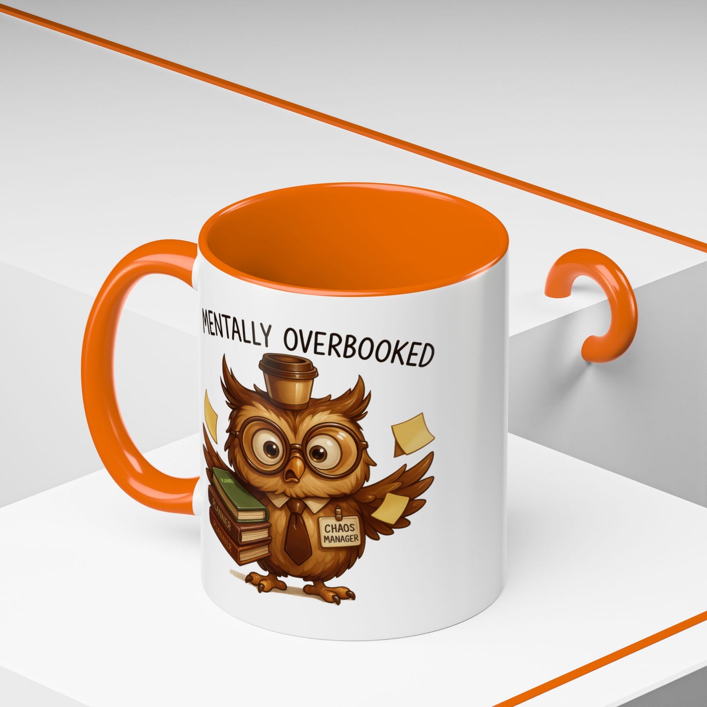 Office Mug - Mentally Overbooked