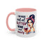 Humor Mug - I'm Made Out of Glitter Wine and Anxiety
