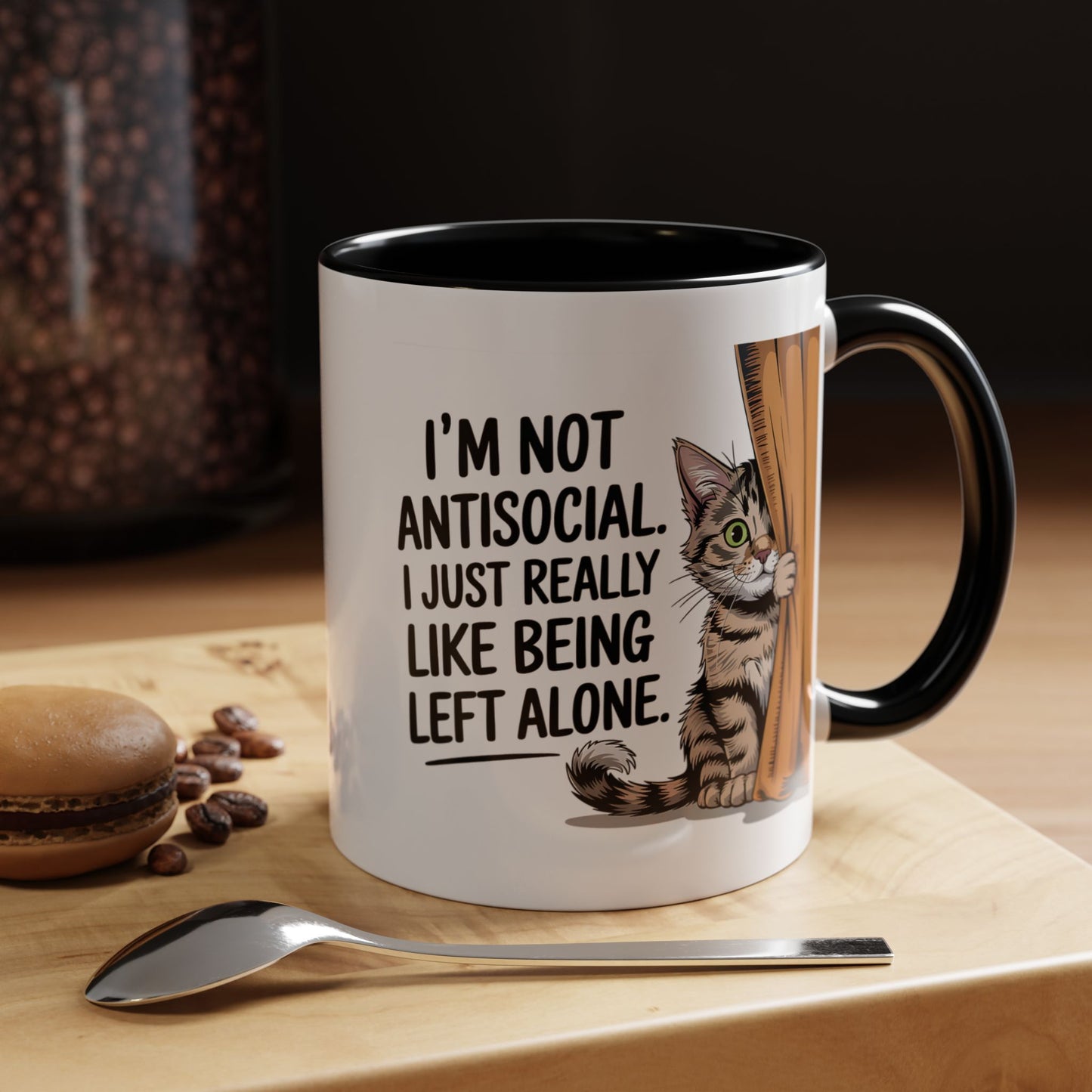 Animal Mug - I'm Not Antisocial