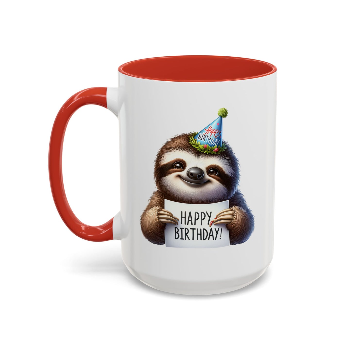 Birthday Mug - Sloth Clipart