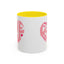 Valentine's Day Mug - Love You Heart Lettering