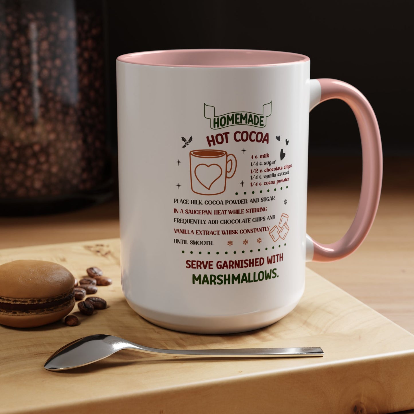 Christmas Mug - Homemade Hot Cocoa Recipe