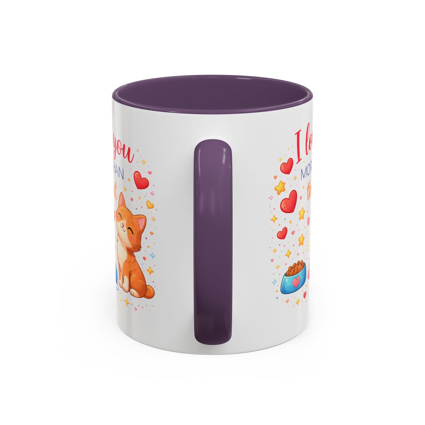 Anniversary Mug - I Love You More Than The Cat