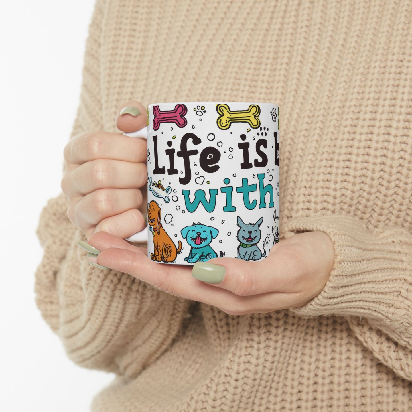 Animal Mug - Life Is Better With Dogs 2