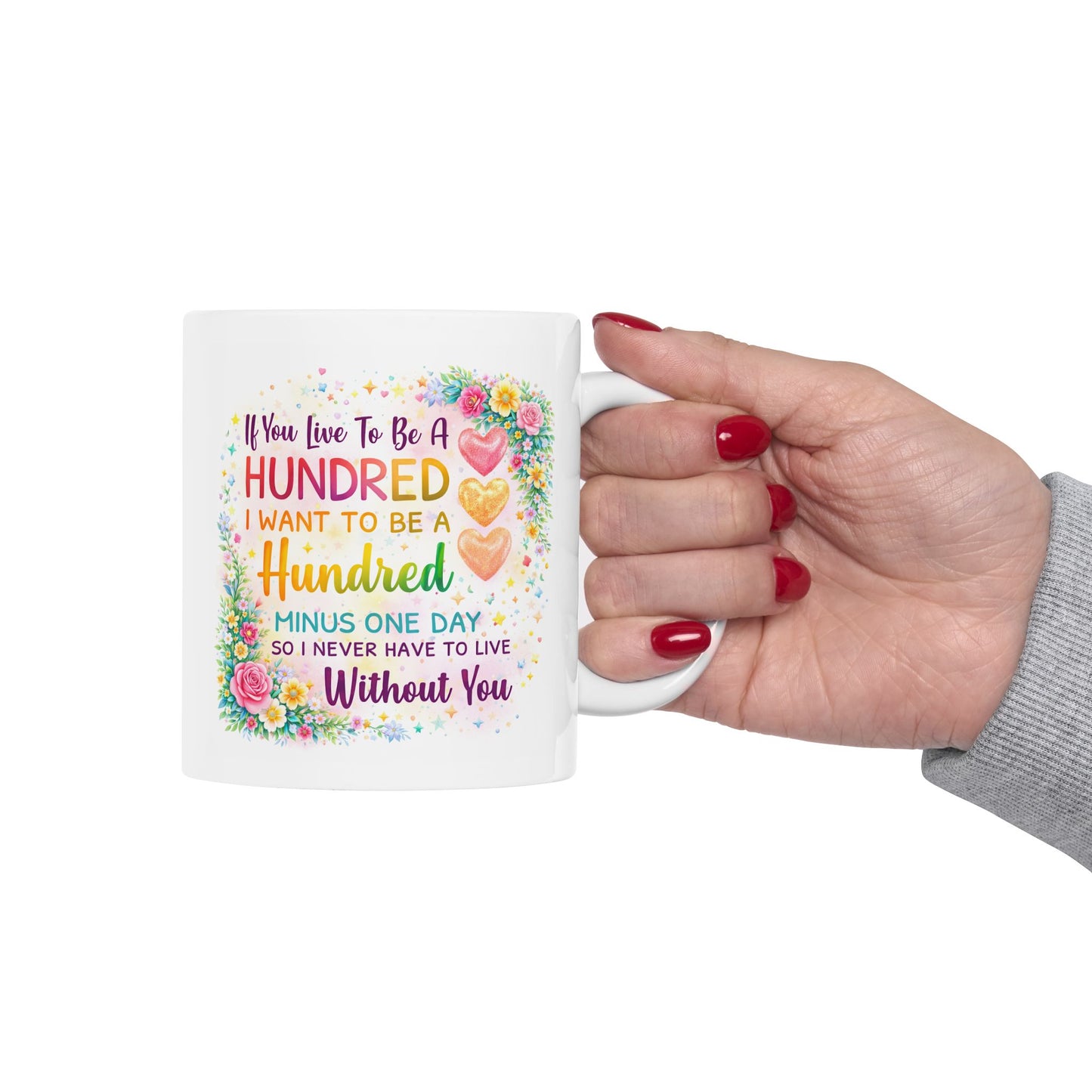 Anniversary Mug - If You Live To Be