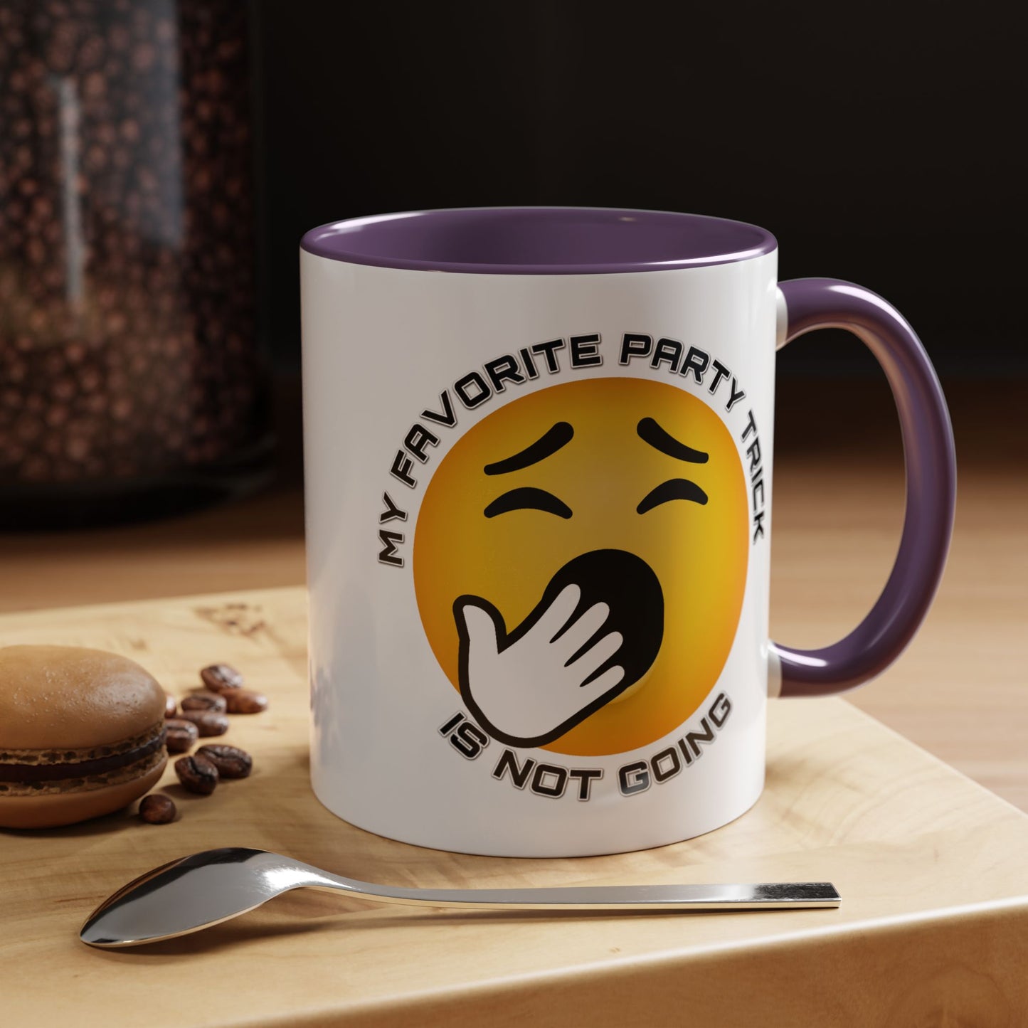 Humor Mug - My Favorite Party Trick is Not Going
