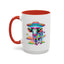 Alien Mug - Multicoloured Cow