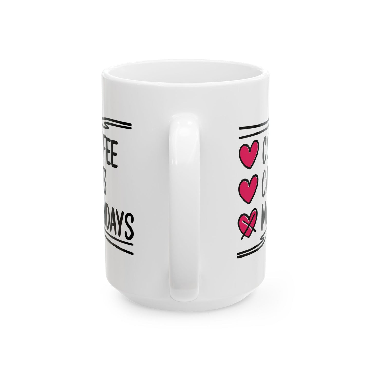 Humor Mug - Coffee Cats Mondays