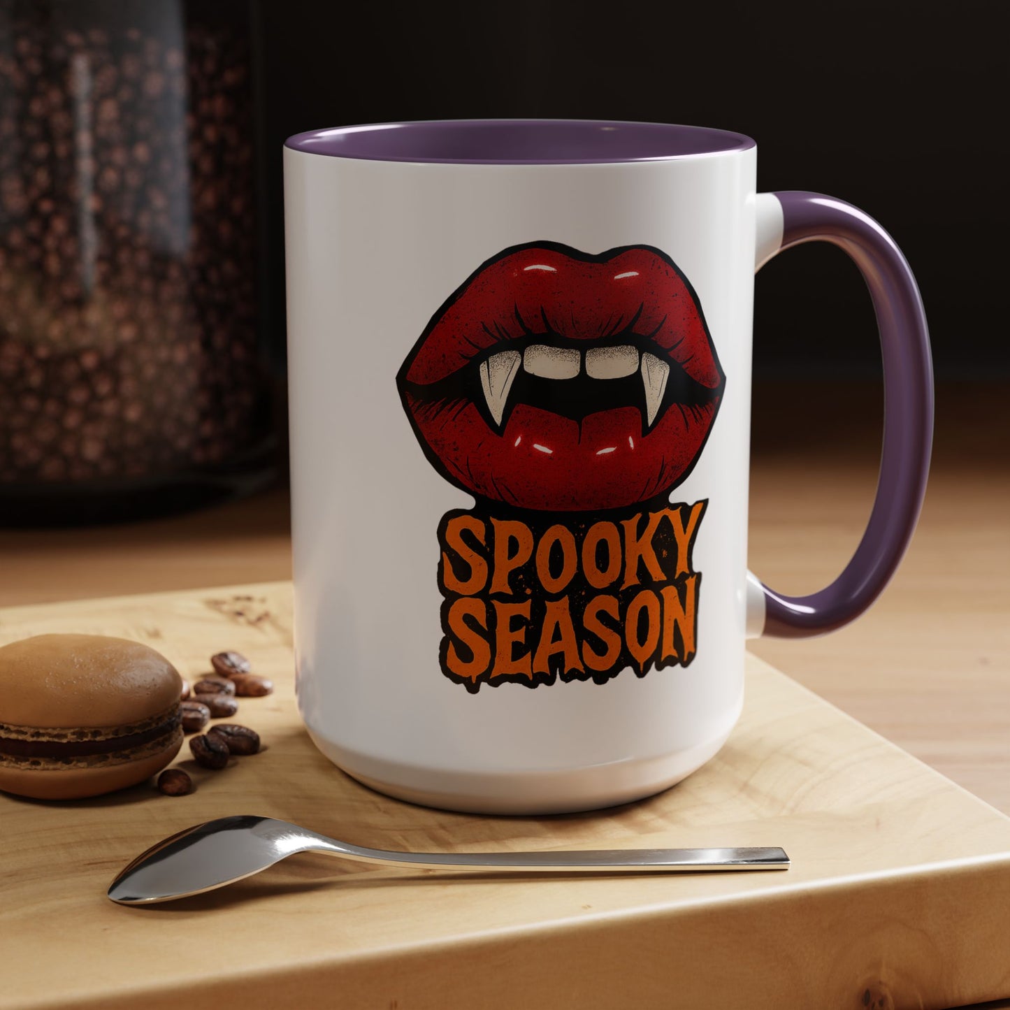 Halloween Mug - Spooky Season Vampire Mouth