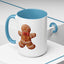 Christmas Mug - Decorative Gingerbread Man