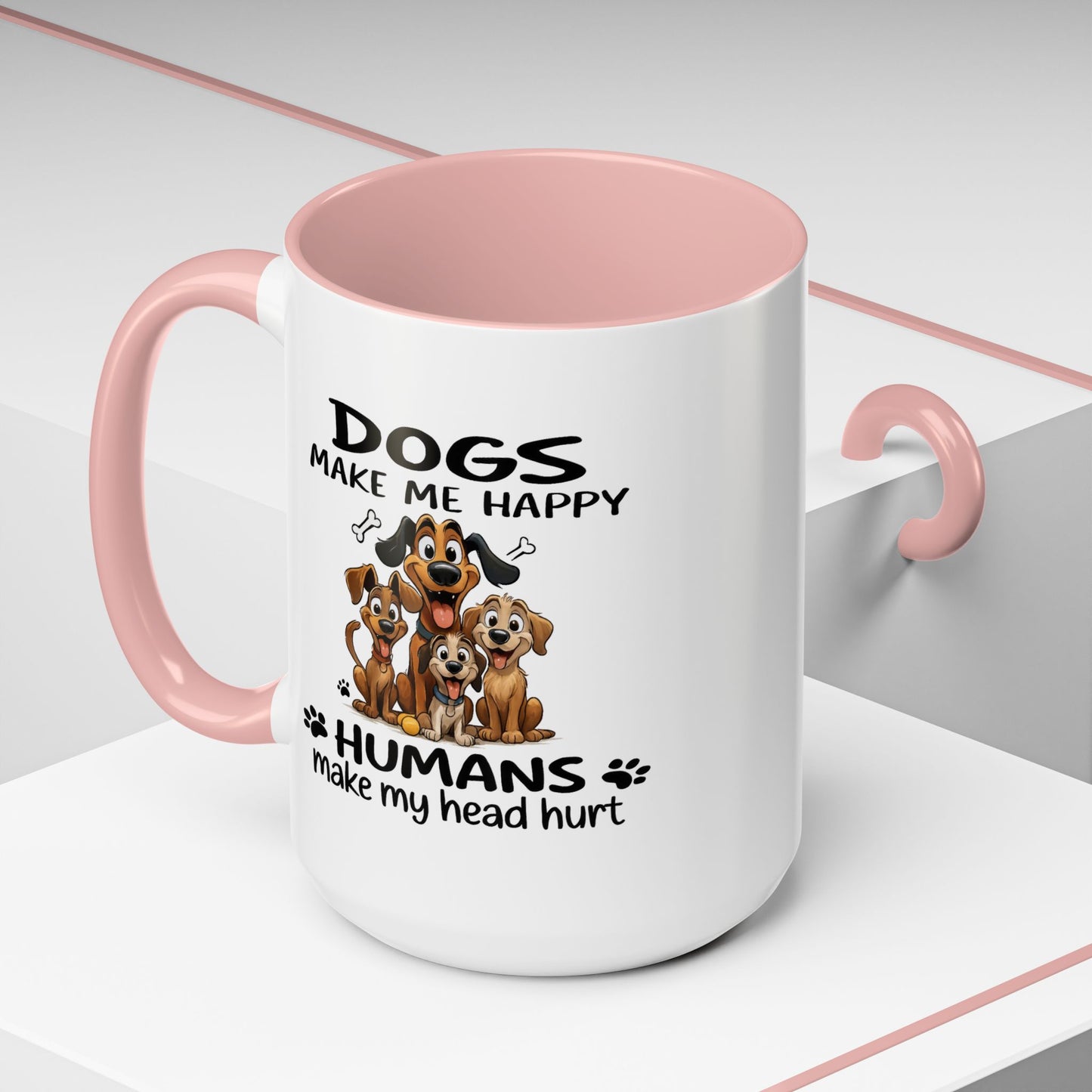 Animal Mug - Dogs Make Me Happy