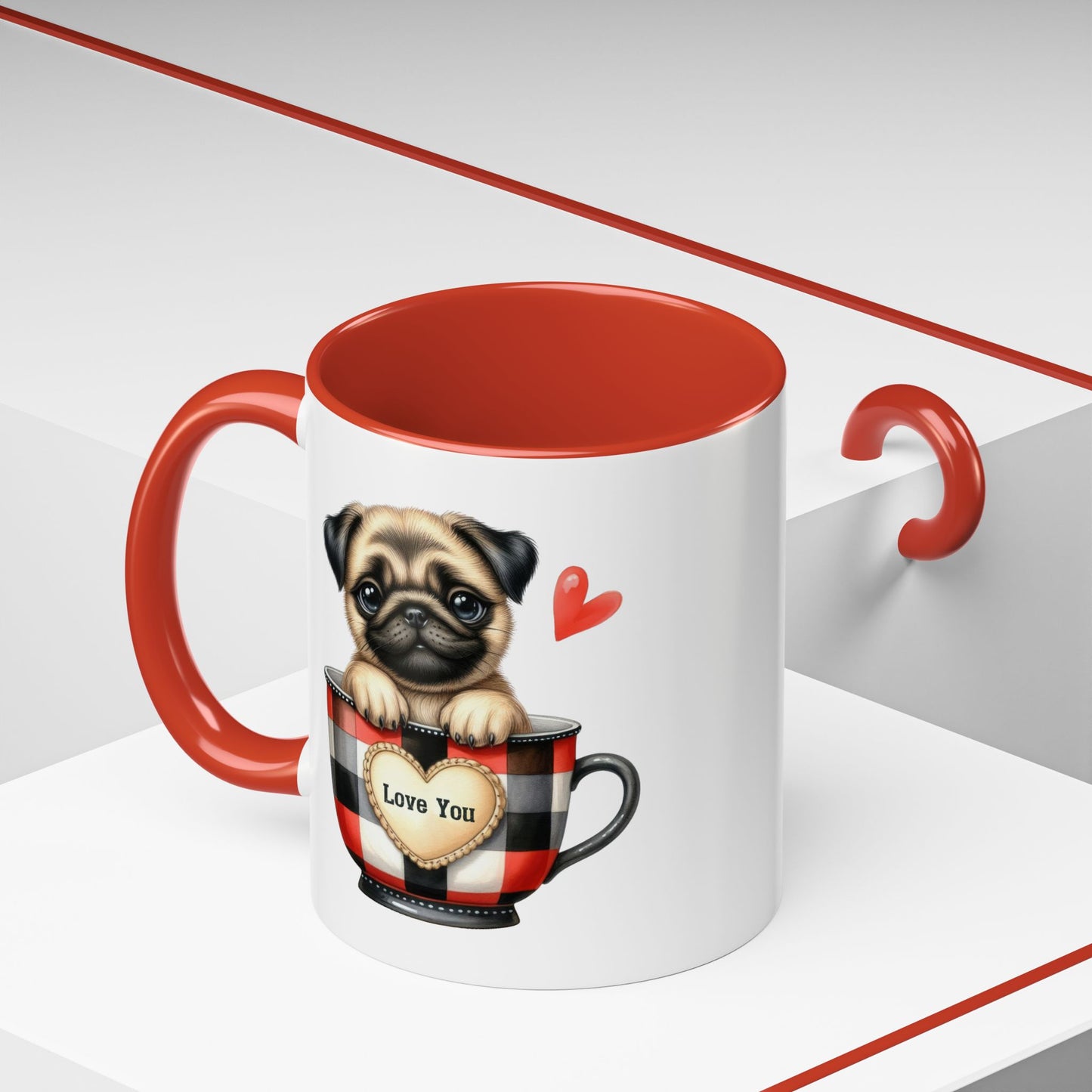 Valentine's Day Mug - Love You Dog