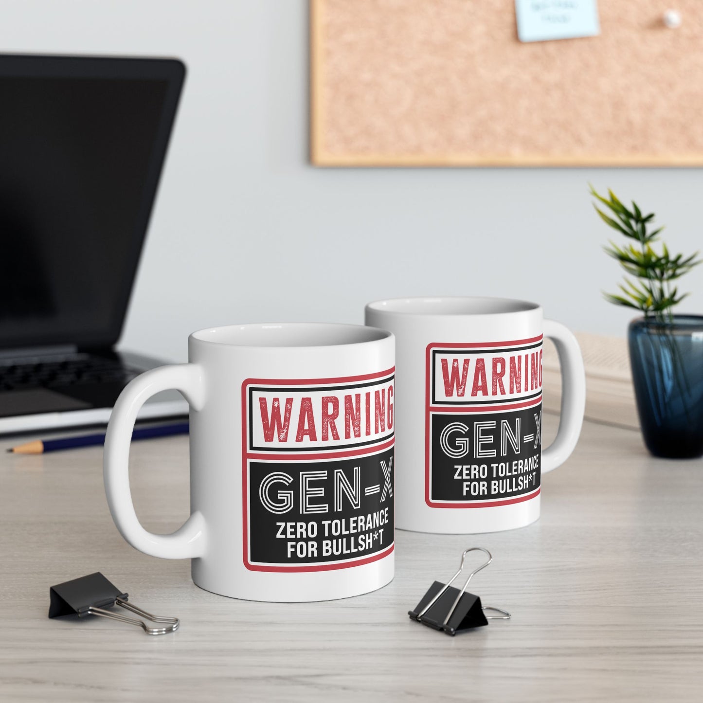 Humor Mug - Warning Gen-X