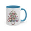 Christmas Mug - I Wish You a Merry Christmas Present Treee