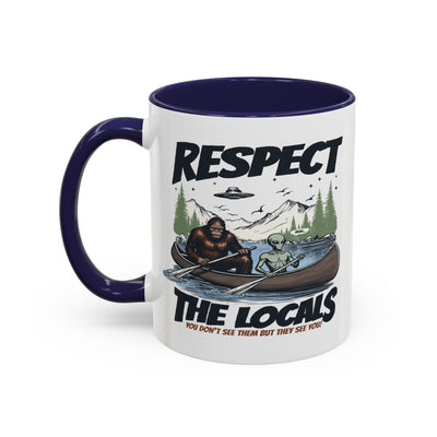Alien Mug - Respect The Locals