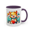 Mother's Day Mug - Mom Cat Red Heart