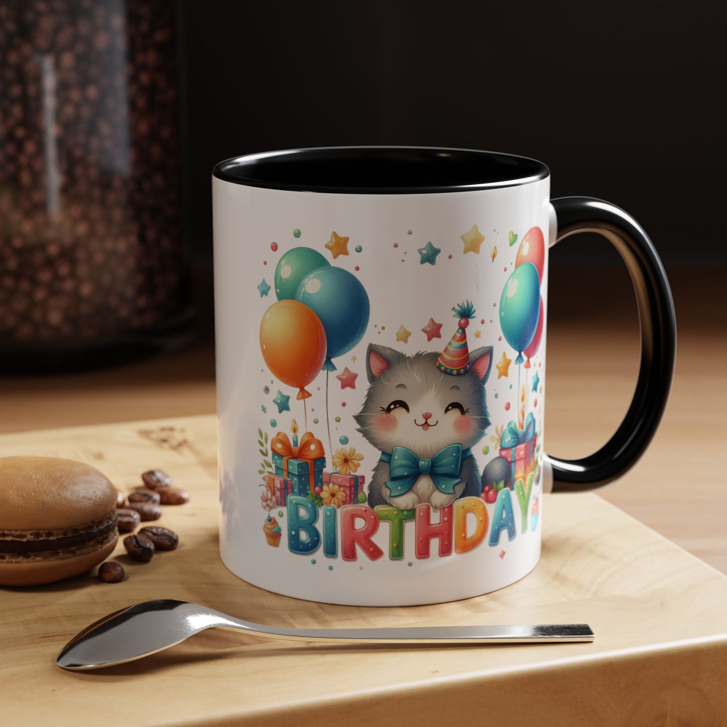 Birthday Mug - Birthday Kitty